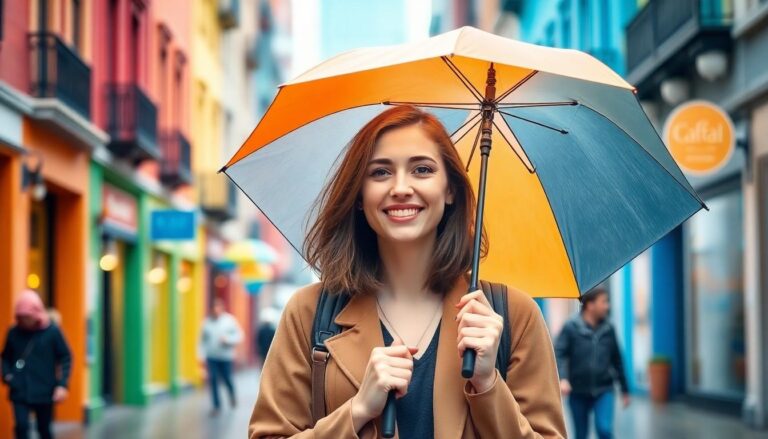 compact travel umbrella
