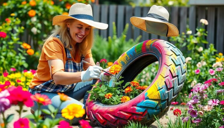 backyard diy tire projects